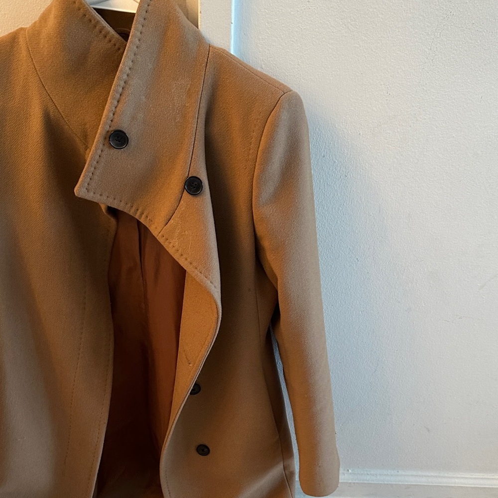 Babaton Camel Trench Coat - Picture 2 of 4